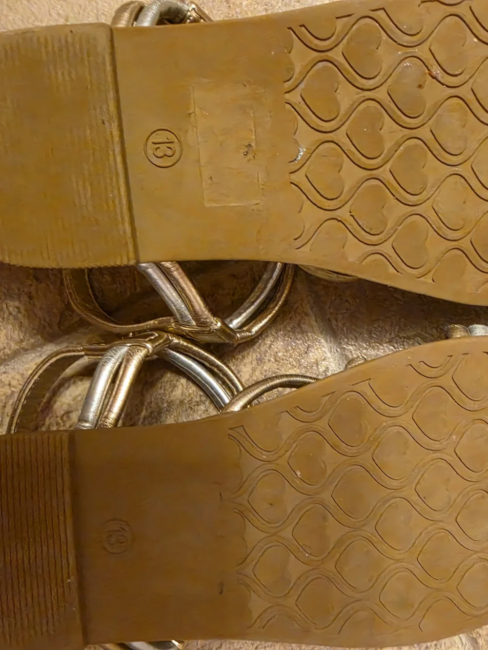 Limelight metallic gold
